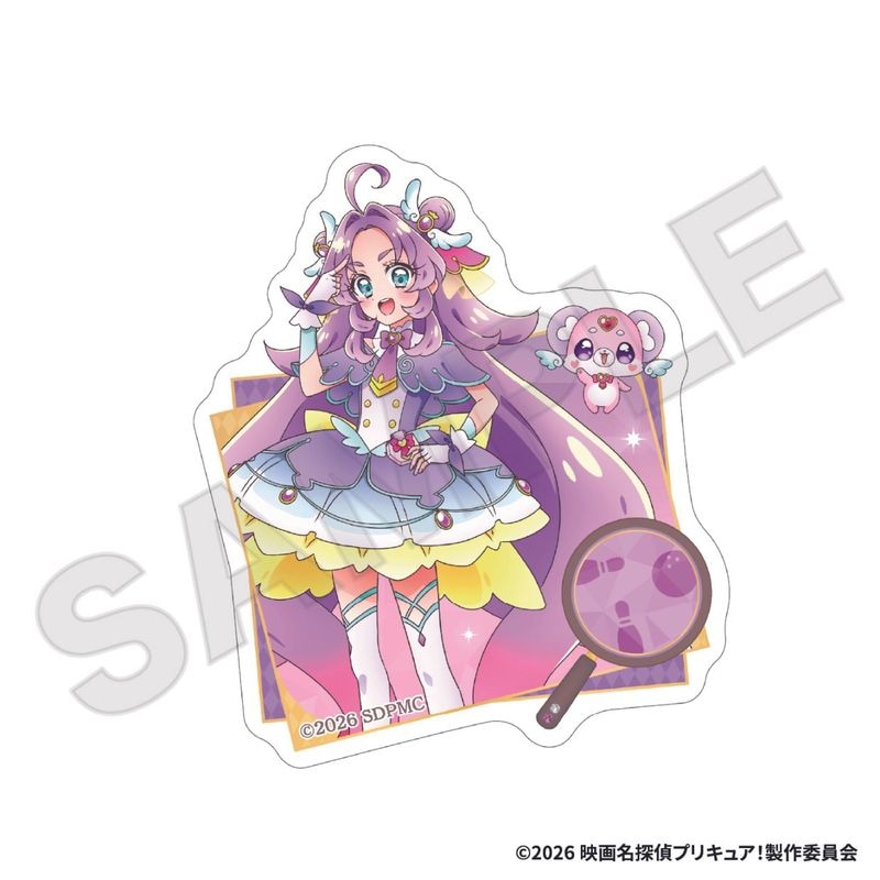 「11月下旬頃以降発送」『映画名探偵プリキュア！』×ラウンドワン ダイカットステッカー＜第1弾＞キュアアンサー＆ポチタン
