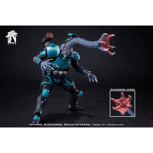 HiPlay Powerspotoy 1/12 Xpedion 異星戦域 模玩秘境 銀閃特殊戦術部隊 戦術兵 高級版 可動フィギュア 塗装済み 完成品