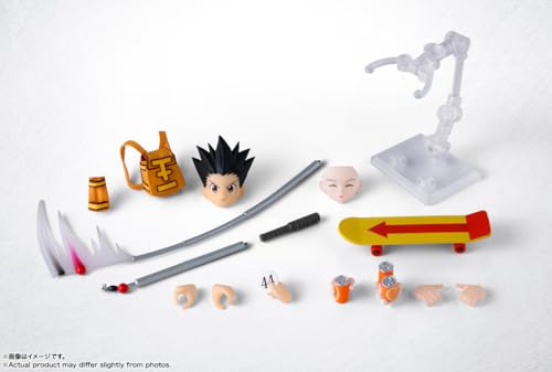 TAMASHII NATIONS S.H.フィギュアーツ HUNTER×HUNTER ゴン＆キルア ハンター試験編オプションパーツセット PVC&ABS製 塗装済み可動フィギュア