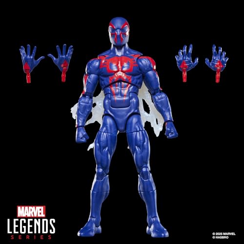 ハズブロ(Hasbro)MARVEL マーベルレジェンド・シリーズ スパイダーマン2099 レトロ ブリスターパッケージ コミックス コレクター向けアクションフィギュア G2351 正規品