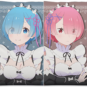 Re：ゼロから始める異世界生活 ラム＆レム 両面プリントクッションカバー