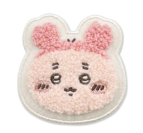 サガラバッジ 古本屋 ちいかわ サガラ 刺繍 バッジ ピン バッグ ワンポイント 可愛い