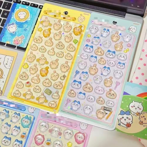 3dシール 可愛いシール クロミ 4枚セット 携帯電話飾り用 DIY用 手帳用 貼り付け可能 手芸用品大容量 スマホケース 手帳 diy 贈り物ごほうび (SX2)