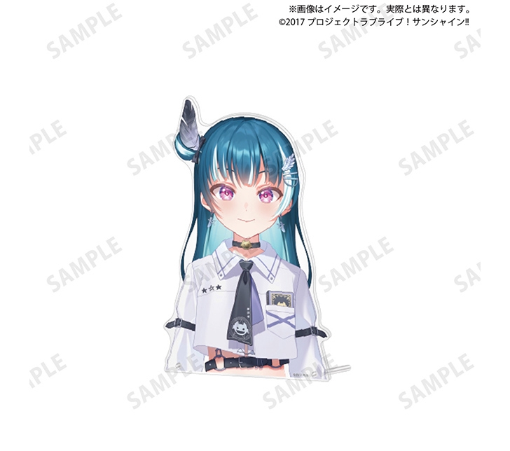 ラブライブ！サンシャイン!! 浦の星女学院購買部 バストアップアクリルスタンド 津島善子