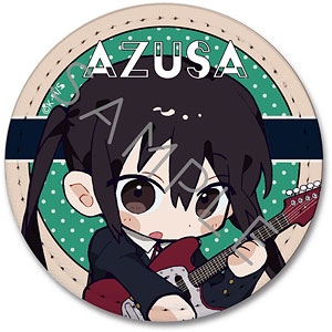 『けいおん!』 レザーバッジ(丸形) E(中野梓)