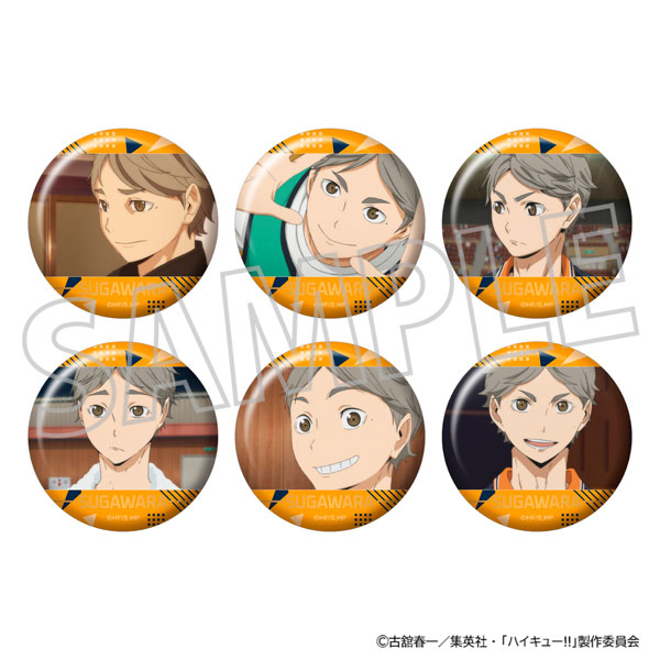 ハイキュー!! 菅原まみれのキャラバッジコレクション 6個入りBOX