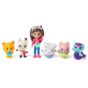 ギャビーのドールハウス ザ・ムービー ニャンベンチャー・クルー・フィギュアセット