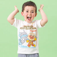 光る！アンパンマン ばいきんまんネオン柄Tシャツ