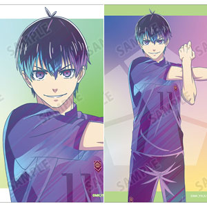 TVアニメ『ブルーロック』 描き下ろし 潔世一 試合前の準備中ver. Ani-Art clear label ブロマイド2枚セット