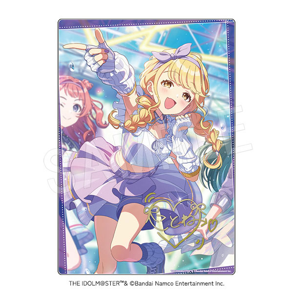 学園アイドルマスター サイン入りアクリルアートパネル 雨上がりのアイリス ver. 藤田ことね