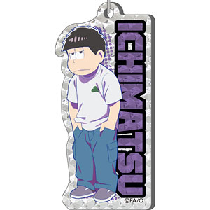 おそ松さん シャインアクリルキーホルダー 一松