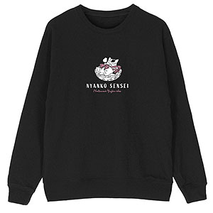 夏目友人帳 描き下ろし ニャンコ先生 焼き芋ver. トレーナー メンズ S