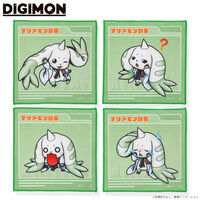 デジモン　テリアモン助手　ハンドタオル（全4種）