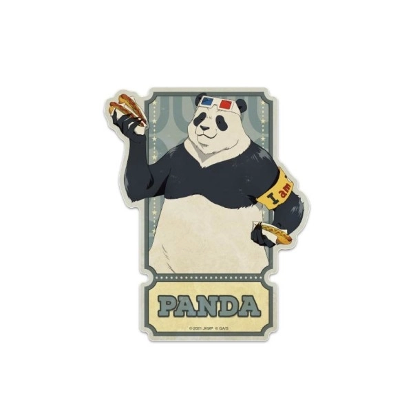 【予約2025年10月】「劇場版 呪術廻戦0」 トラベルステッカー 4.パンダ エンスカイ