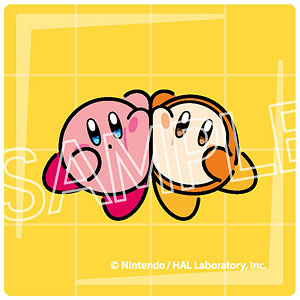 星のカービィ カービィ play with ワドルディ ガラスマグネット A なかよし