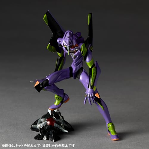 海洋堂 (KAIYODO) アートプラ ARTPLA SCULPTURE WORKS エヴァンゲリオン初号機/弐号機/零号機・改 迎撃 第3新東京市 ノンスケール 未塗装 プラスチックモデルキット AP052