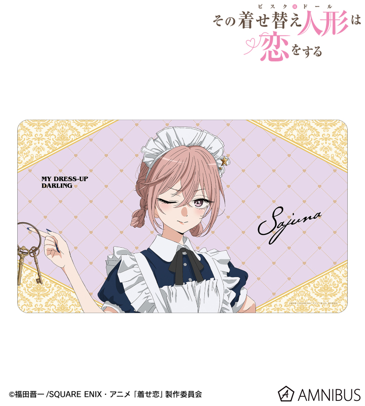 描き下ろし 乾 紗寿叶 星空メイドver. マルチデスクマット