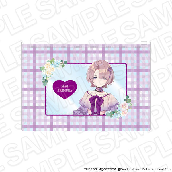 学園アイドルマスター クリアポーチ 有村麻央 floral dress ver.[コンテンツシード]《０９月予約》