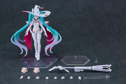 figma 初音ミク GTプロジェクト レーシングミク 2024ver. ノンスケール プラスチック製 塗装済み可動フィギュア