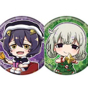 缶バッジ「魔法少女にあこがれて」14/ミニキャライラスト 8個入りBOX