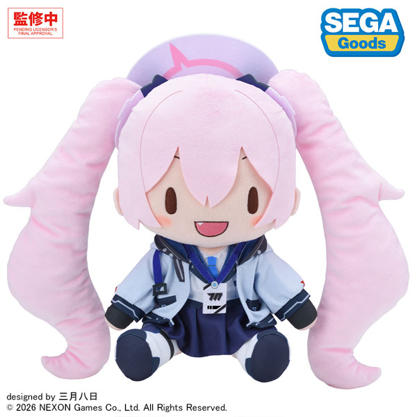 ブルーアーカイブ コユキ ふわぷち ぬいぐるみ(L)