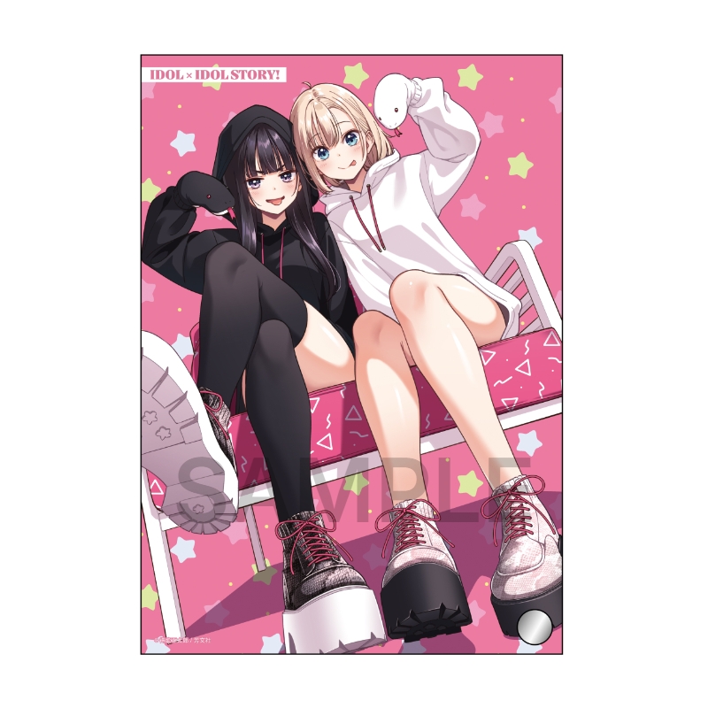 IDOL×IDOL STORY！ ミニアクリルアート 美海&依吹 蛇パーカー ver.【催事商品】