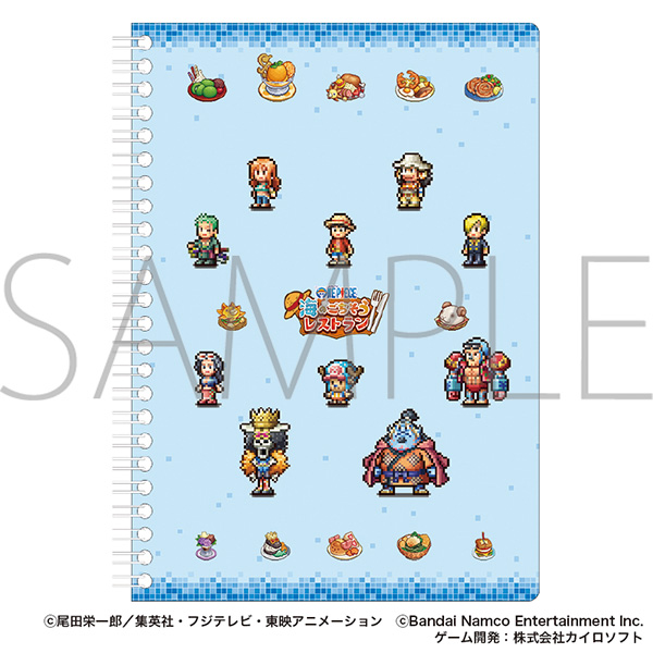 ONE PIECE_海のごちそうレストラン ノート 麦わらの一味