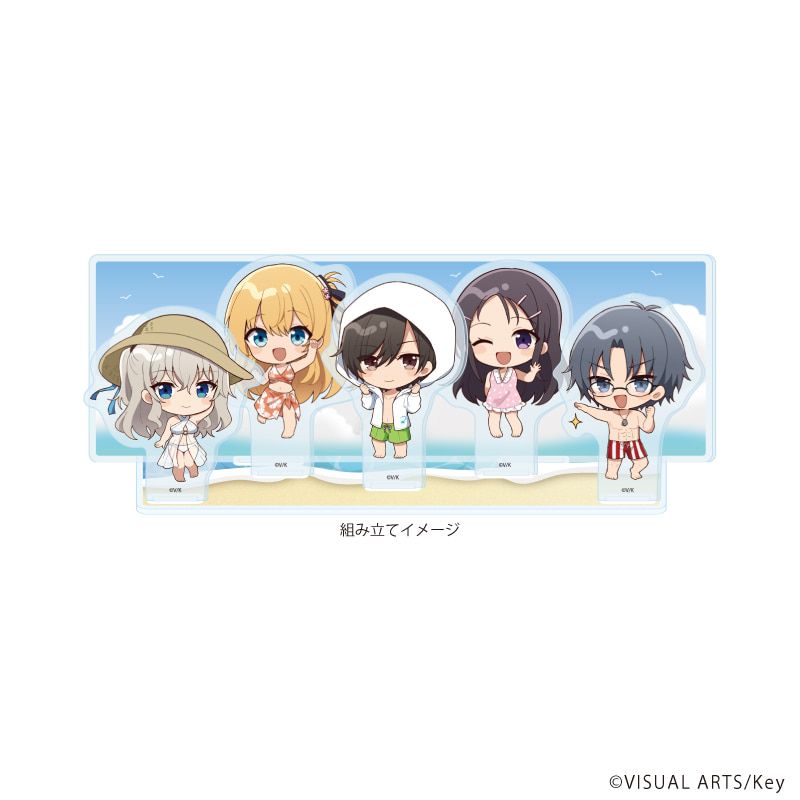 アクリルジオラマ「Angel Beats!&Charlotte」01/集合デザインCh(ミニキャライラスト)