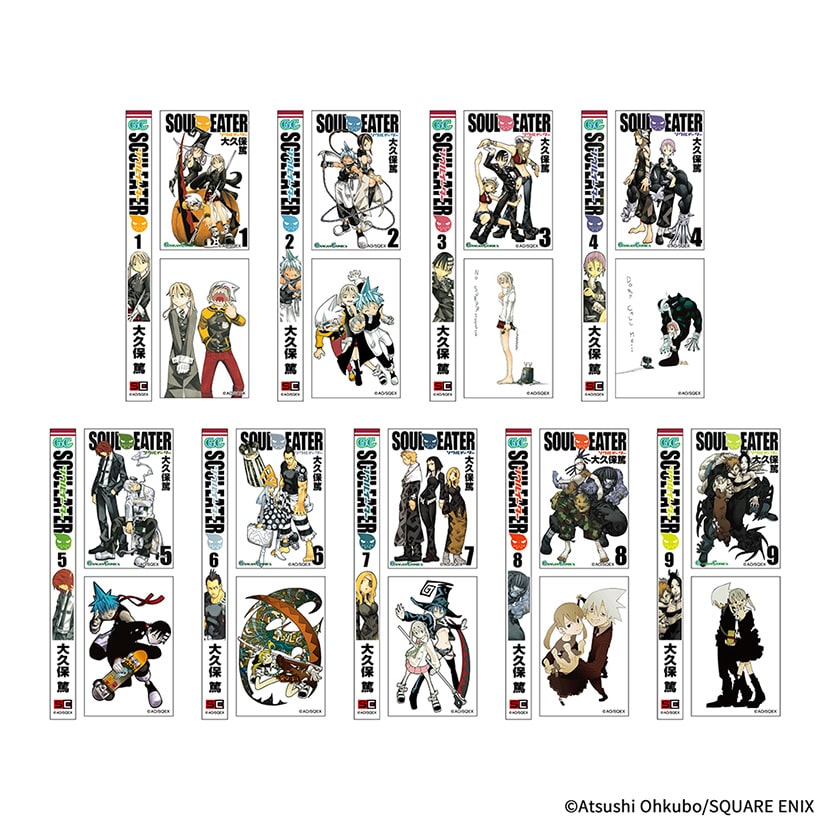 「ソウルイーター」トレーディングステッカーセット Vol.1(SQUARE ENIX COMIC COVER COLLECTION)