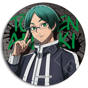 TVアニメ「桃源暗鬼」第1弾 レザーバッジ(丸形) YE (遊摺部従児)