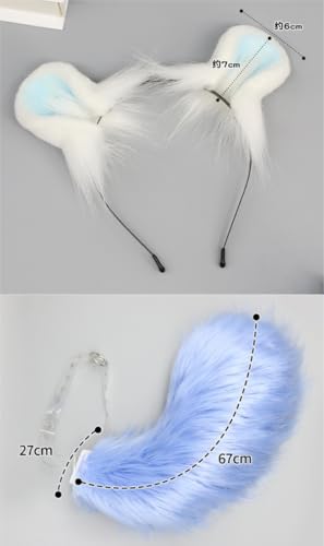 [Cloakare] ちいかわ グッズ 髪飾り しっぽ モモンガ コスプレ道具 セット 可愛い 軽量 萌え おしゃれ 小物 耐衝撃 摩損 応援グッズ 装飾品 記念品 アクセサリー 変装 仮装 学園祭 男女兼用 贈り物 誕生日プレゼント (しっぽ)