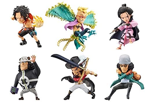 ワンピース ワールドコレクタブルフィギュア WT100記念 尾田栄一郎 描き下ろし 大海賊百景3 全6種セット バンプレスト