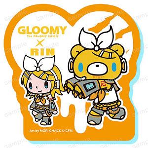 GLOOMY meets 初音ミク アクリルメモクリップ グルーミー＆鏡音リン ミニキャラver.