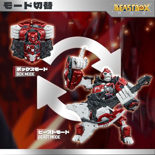 52TOYS BEASTBOX(ビーストボックス) BB-70MJ MOJO「モジョ」Special Bonus付き 変形 フィギュア トランスフォーム アクションフィギュア 変形玩具 塗装済み 超可動 動物 メカ ロボット キューブ 子供・男の子・コレクターへのギフトに最適