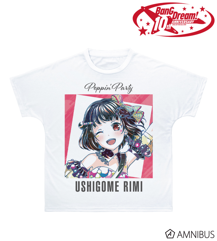 牛込 りみ Ani-Art 第6弾 フルグラフィックTシャツ/ユニセックス