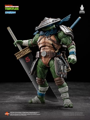 HEATBOYS ミュータント・タートルズ レオナルド スケール可動フィギュア 豪華版 ※初回特典：ヘッドスカルプト 1/9スケール PVC&ABS製 塗装済み 完成品可動フィギュア