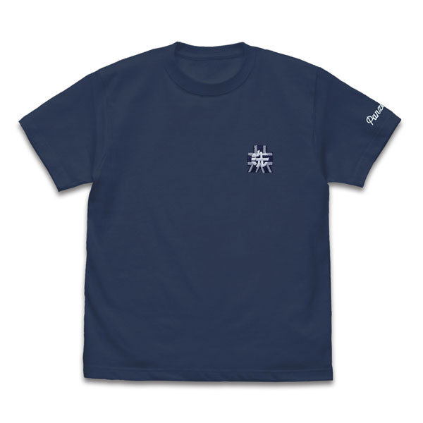 ガールズ＆パンツァー 最終章 大洗女子学園 ワンポイント刺繍Tシャツ/SLATE-XL