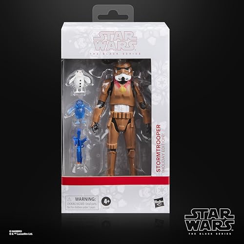 ハズブロ（Hasbro）スター・ウォーズ STAR WARS ブラックシリーズ ストームトルーパー（ホリデーエディション）、『スター・ウォーズ』プレミアム コレクション用 15 cm アクションフィギュア G1398 正規品