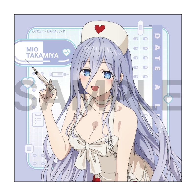 デート・ア・ライブV マイクロファイバー 崇宮澪 南の島のナース ver.【催事商品】