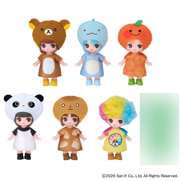 タカラトミー(TAKARA TOMY) リカちゃん ドール ぷちリカちゃん サンエックスユニバースコレクション DP-BOX 着せ替え おままごと おもちゃ 3歳以上