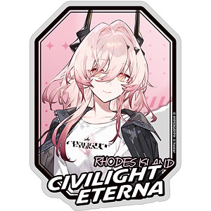 アークナイツ シヴィライト・エテルナ ショッピングver. ダイカットステッカー