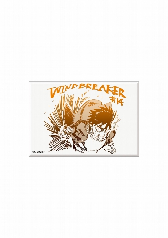 WIND BREAKER アフレコ台本イラストスクエアマグネット[桜遥A]