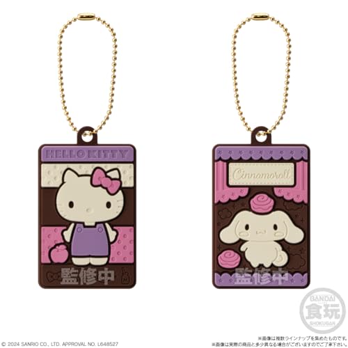 バンダイ(BANDAI) サンリオキャラクターズ キャラパキ ラバマスつきVer. 10個入BOX (食玩) 準チョコレート