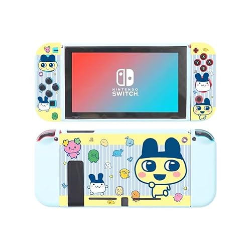 たまごっち グッズ Switch 2保護ケース Switch/OLED カバー 分体式カバー ゲーム機保護カバー 多機種対応 耐衝撃 軽量 総合保護 着脱簡単 コレクション 萌えグッズ 可愛い 贈り物 ギフト 非公式 (Switch1適用ケース セット01) [並行輸入品]