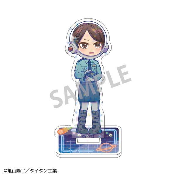 銀河特急 ミルキー☆サブウェイ ホログラムミニアクリルスタンド リョーコ 描き起こし第2弾