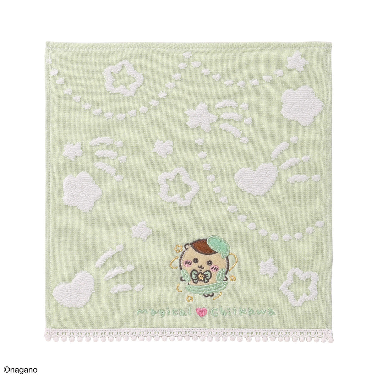 ちいかわ まじかるちいかわ タオルハンカチ（変身だ・グリーン）