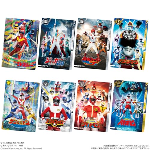 イタジャガ スーパー戦隊シリーズ 50周年記念カードコレクション BOX 20個入 食玩・スナック菓子【未開封BOX】