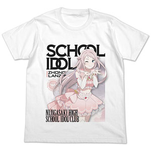 ラブライブ!虹ヶ咲学園スクールアイドル同好会 鐘嵐珠 フルカラーTシャツ オフィシャルカードゲームVer./WHITE-L