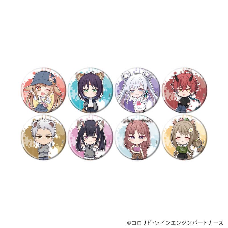 缶バッジ「超かぐや姫！」02/ブラインド(8種)(ミニキャライラスト)