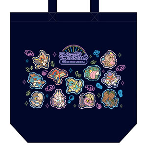 モンスターハンター モンでふぉ トートバッグ ネオンテーマ